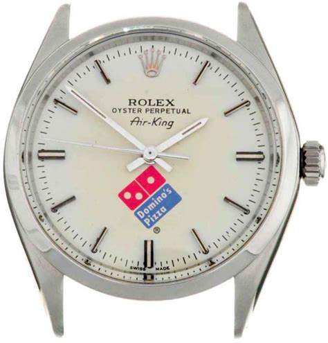 dominos rolex value|Domino's logo on dial.